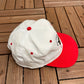 Madison Mad Dogs Embroidered Hat | Snap Back | Vintage 1990s Indoor Football League IFL White Cap |