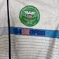 1984 US Open Tennis Graphic Windbreaker | Size X-Large | Vintage 1980s Tennis White Windbreaker |