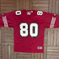 San Francisco 49ers Jerry Rice Football Jersey | Size Large | Vintage 1990s NFL Football Red Jersey |