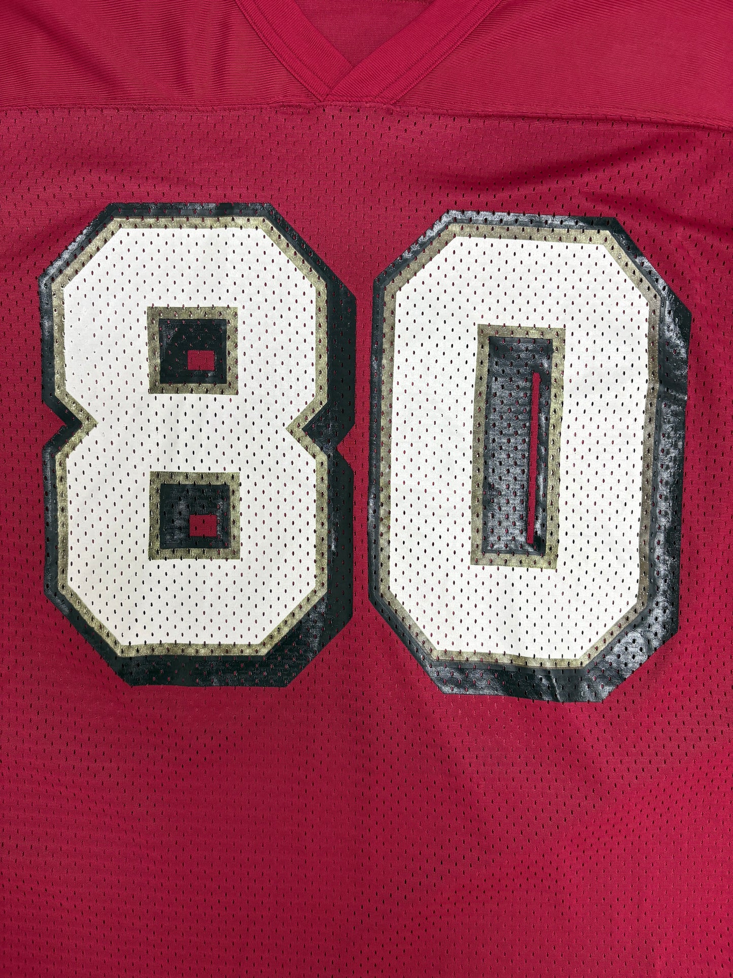 San Francisco 49ers Jerry Rice Football Jersey | Size Large | Vintage 1990s NFL Football Red Jersey |