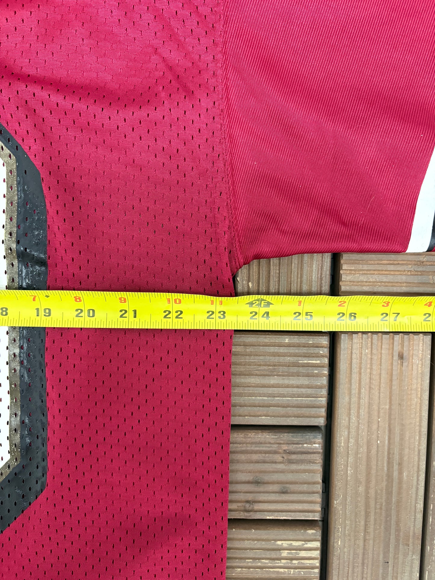 San Francisco 49ers Jerry Rice Football Jersey | Size Large | Vintage 1990s NFL Football Red Jersey |