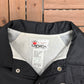 Ottawa Lynx Charter Member Embroidered Jacket | Size Large | Vintage 1990s MiLB Black Jacket |