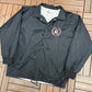 Ottawa Lynx Charter Member Embroidered Jacket | Size Large | Vintage 1990s MiLB Black Jacket |