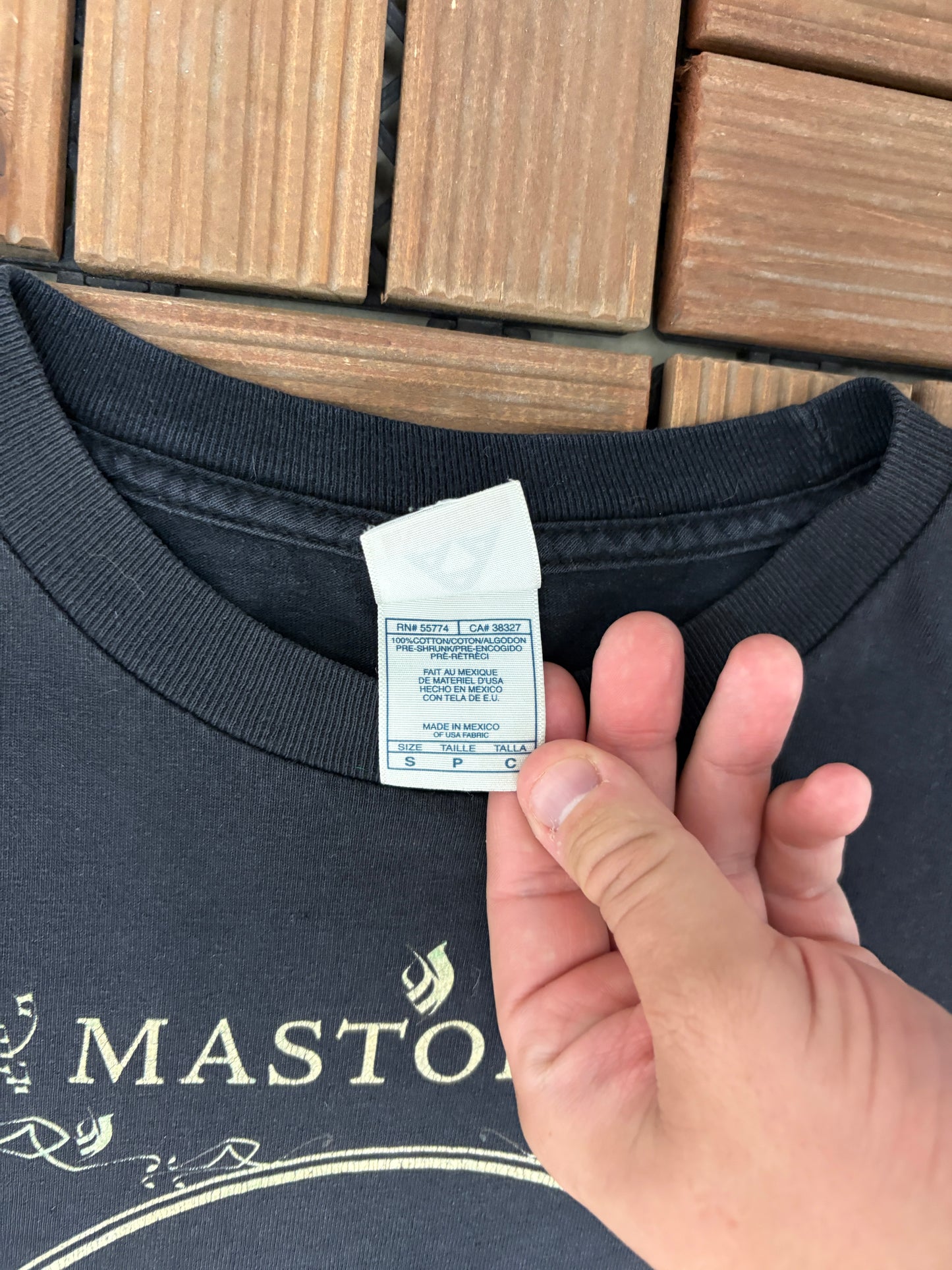 Mastodon Remission Graphic Tee | Size Small | Vintage 2000s Metal Black T-Shirt |