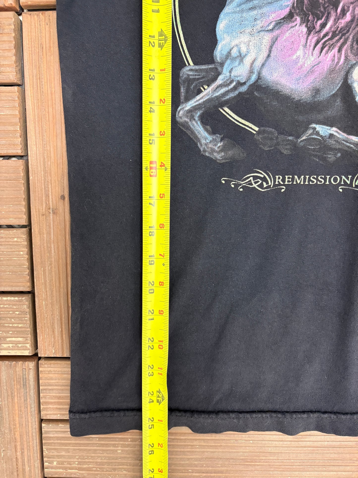 Mastodon Remission Graphic Tee | Size Small | Vintage 2000s Metal Black T-Shirt |