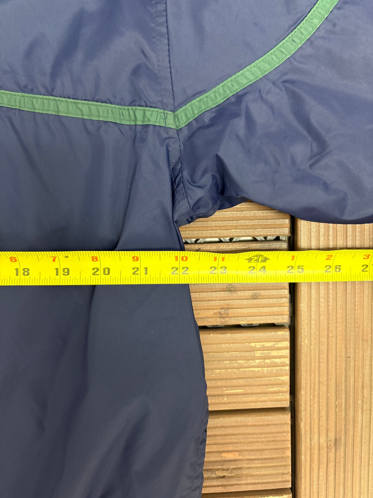 Eddie Bauer Golf Graphic Windbreaker | Size Medium | Vintage 1990s Golf Blue Windbreaker |