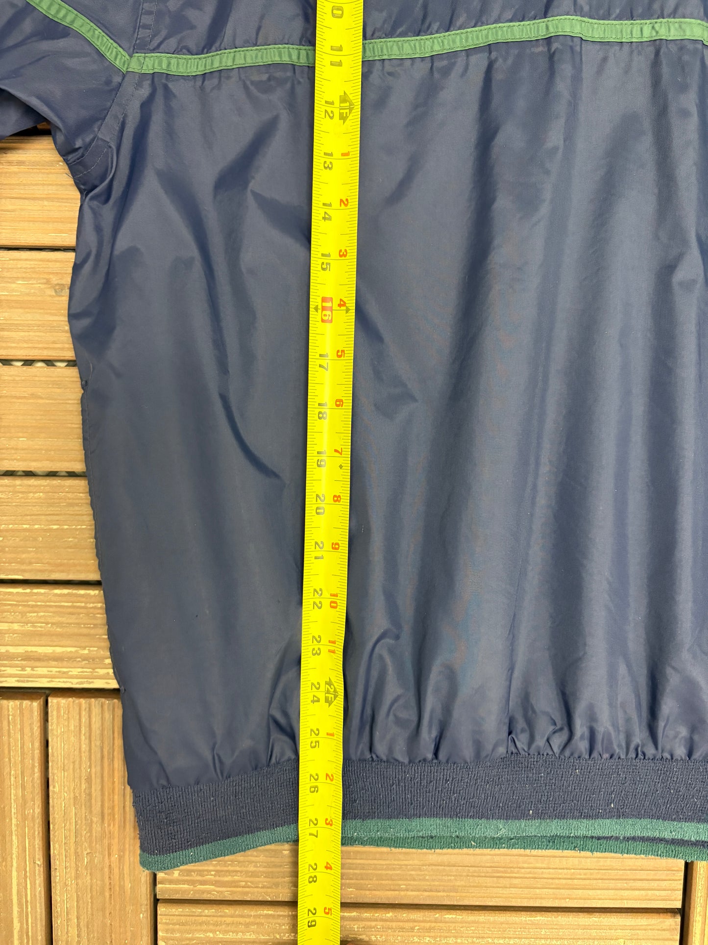 Eddie Bauer Golf Graphic Windbreaker | Size Medium | Vintage 1990s Golf Blue Windbreaker |