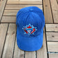 Toronto Blue Jays Graphic Hat | Strap Back | Vintage 1990s Starter MLB Baseball Blue Cap |