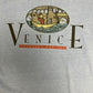 Venice Princess Cruises Graphic Tee | Size Medium | Vintage 1990s Single Stitch Promotional Blue T-Shirt |