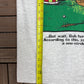 In The Bleachers Golf Graphic Tee | Size Large | Vintage 1990s Promotional Funny Grey T-Shirt |