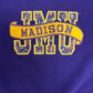 James Madison Dukes Graphic Crewneck | Size Medium | Vintage 1990s College Purple Sweater |