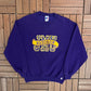 James Madison Dukes Graphic Crewneck | Size Medium | Vintage 1990s College Purple Sweater |