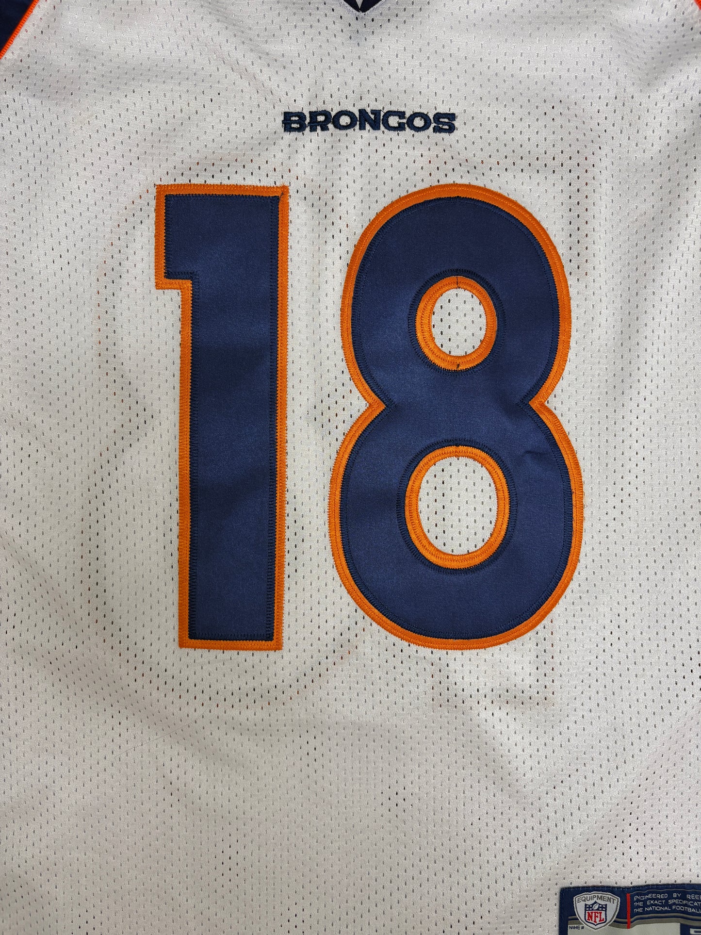 Denver Broncos Peyton Manning Football Jersey | Size Large | Vintage 2000s NFL Football Jersey |