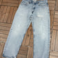 Levi Strauss & Co 550 Relaxed Fit Blue Denim Jeans | Size 33 x 30 | Vintage 2000s Levi's Light Blue Jeans |