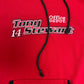 Tony Stewart Office Depot NASCAR Graphic Hoodie | Size Large | Vintage 2000s NASCAR Racing Red Sweater |