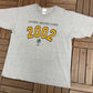 Olympic Winter Games 2002 Graphic Tee | Size X-Large | Vintage 2000s Promotional Grey T-Shirt |