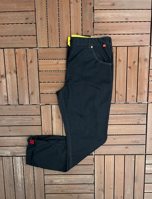 Timeless Elements for McDonalds Khaki Pants | Size 34 x 30 | Vintage 2000s Straight Leg Black Pants |