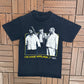 The Three Stooges Oh, Wise Guys, Huh? Graphic Tee | Size Medium | Vintage 1980s Comedy Group Black T-Shirt |