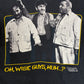 The Three Stooges Oh, Wise Guys, Huh? Graphic Tee | Size Medium | Vintage 1980s Comedy Group Black T-Shirt |
