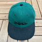 Dell Inc. Embroidered Graphic Hat | Snap Back | Vintage 1990s Promotional Green Cap |