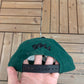 Dell Inc. Embroidered Graphic Hat | Snap Back | Vintage 1990s Promotional Green Cap |