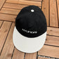 Hyundai Embroidered Graphic Hat | Metal Clasp | Vintage 1990s Car Promotional Black Cap |