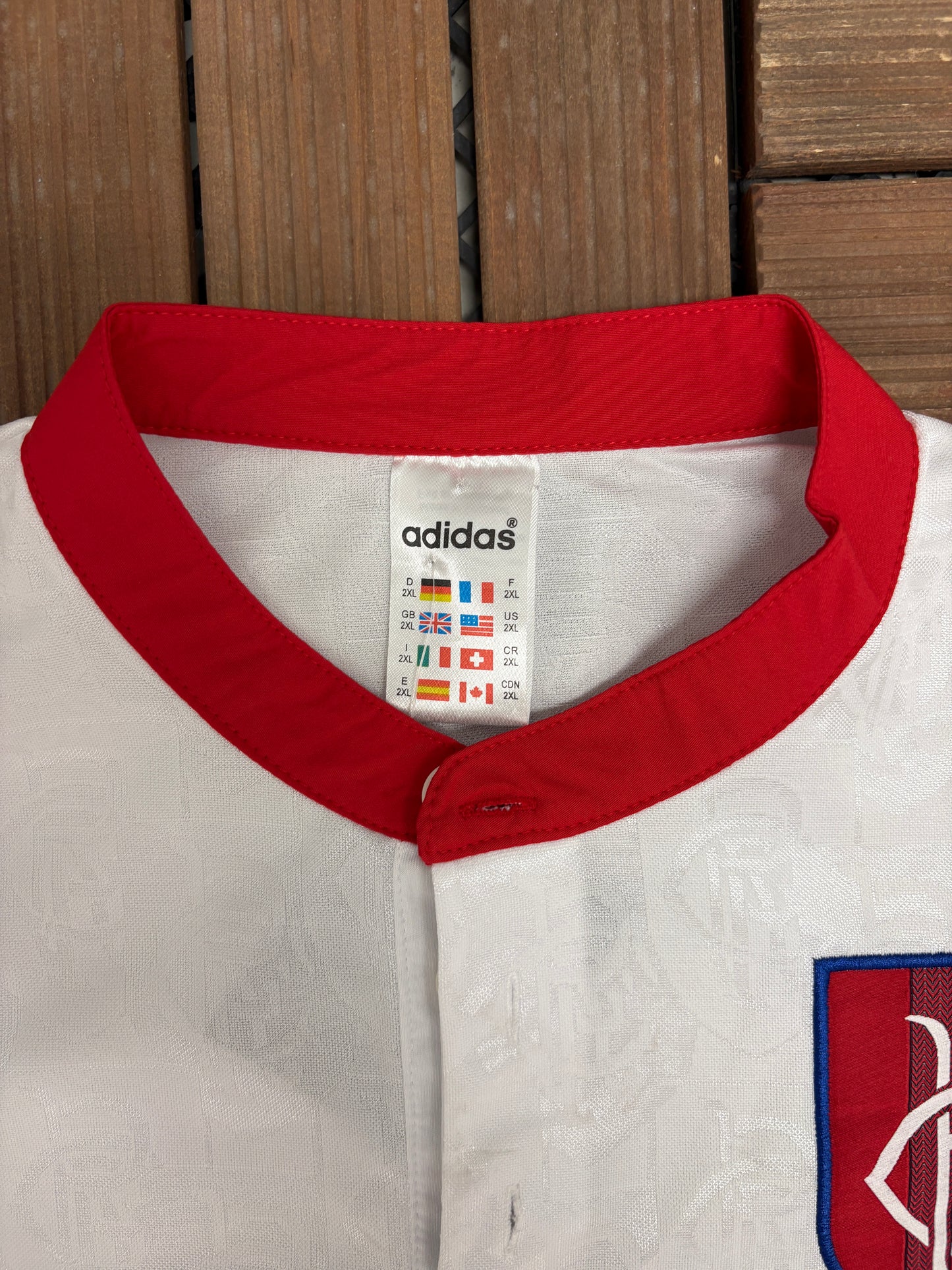 Rangers F.C. 1996-1997 Away Kit | Size XX-Large | Vintage 1990s White Soccer Jersey |