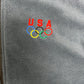 Atlanta Olympics 1996 Fleece Sweater | Size Large | Vintage 1990s Promotional Blue Sweater |