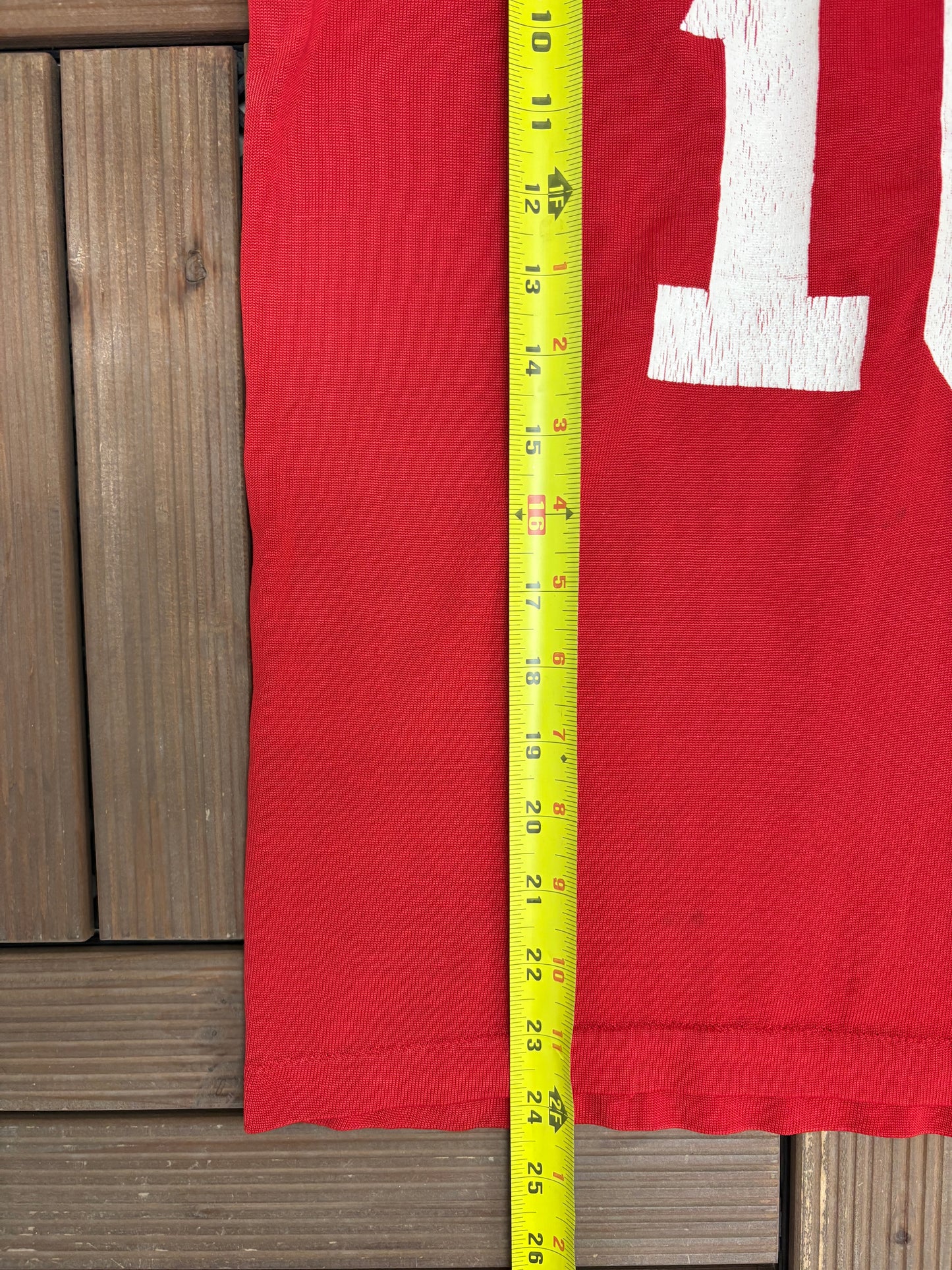 San Francisco 49ers Jersey Style Graphic Tee | Size Small | Vintage 1980s NFL Football Rawlings T-Shirt |