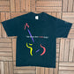 The House That Built Rock Graphic Tee | Size Medium | Vintage 2000s Rock & Roll Hall Of Fame Black T-Shirt |
