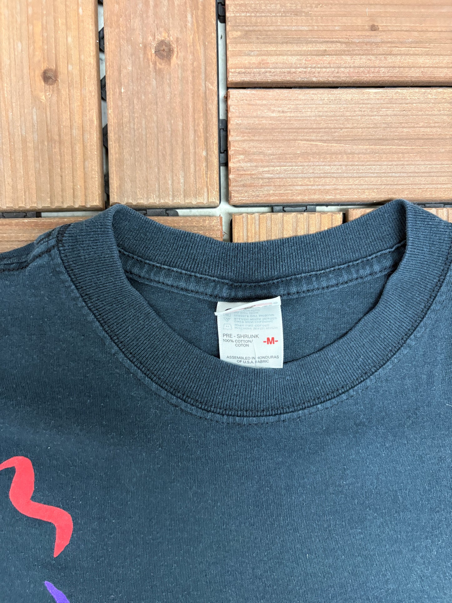 The House That Built Rock Graphic Tee | Size Medium | Vintage 2000s Rock & Roll Hall Of Fame Black T-Shirt |