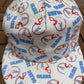 Houston Oilers Helmet All Over Print Graphic Hat | Snap Back | Vintage 1990s NFL Football White Hat |