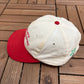 The Grinch Merry Grinchmas! Graphic Hat | Snap Back | Vintage 1990s Promotional White Cap |