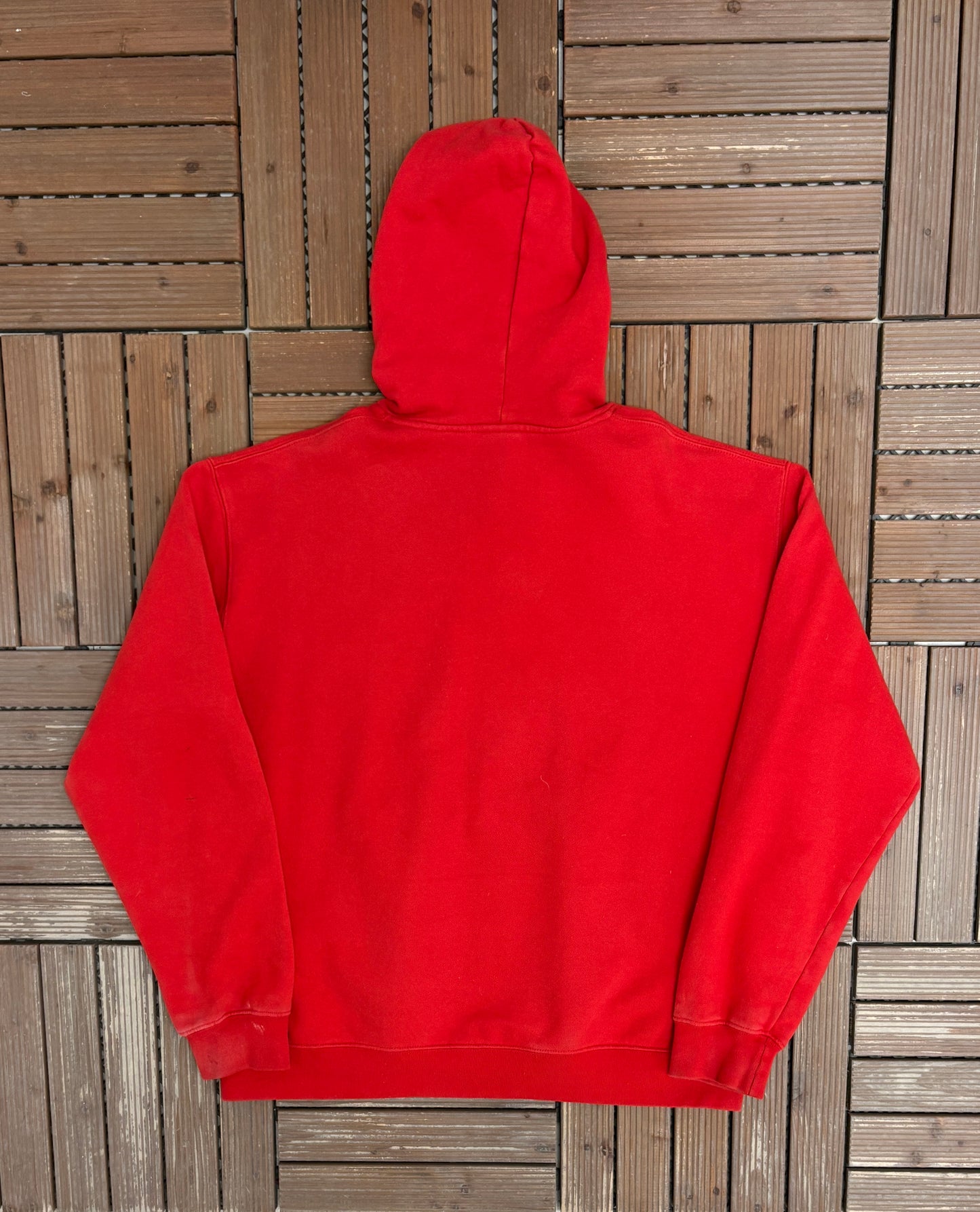 Team Canada Hockey Nike Graphic Hoodie | Size Large | Vintage 2000s Hockey Promotional Red Sweatshirt |