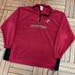 Phoenix Coyotes Embroidered Fleece Sweater | Size XX-Large | Vintage 2000s NHL Hockey Red Sweater |