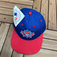 Toronto Blue Jays Graphic Hat | Snap Back | Vintage 1990s MLB Baseball Blue Cap |