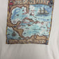Jimmy Buffett A Salty Piece Of Land Tour 2005 Graphic Tee | Size Large | Vintage 2000s Country Music White T-Shirt |