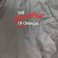 Chevrolet The Heartbeat of Canada Embroidered Jacket | Size Medium | Vintage 1990s Promotional Black Jacket |