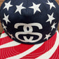 Stussy American Flag Graphic Hat | Snap Back | Vintage 2000s Stussy Branded Cap |