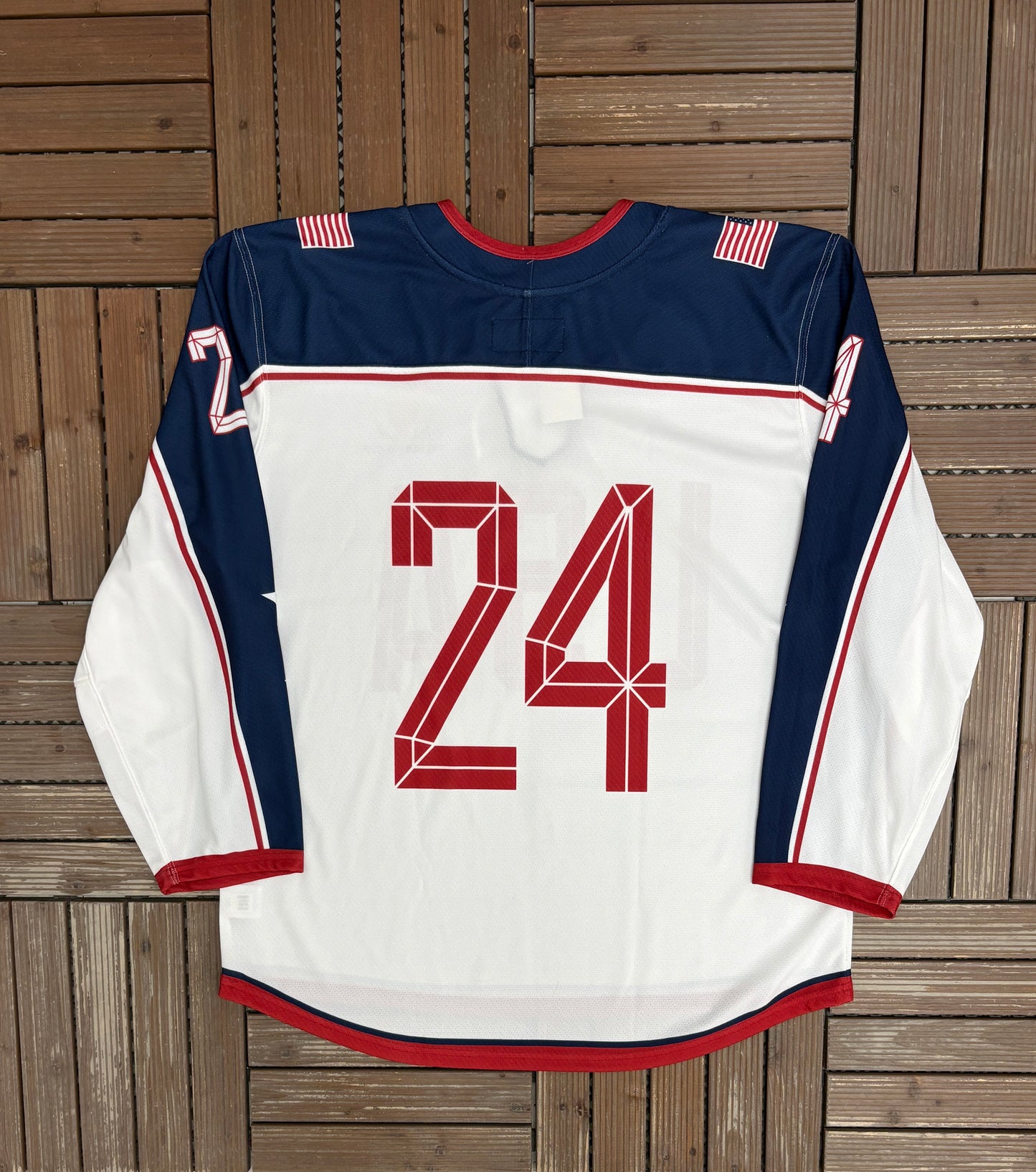 USA Presidents Cup Golf Tournament Hockey Jersey | Size X-Large | Adidas Branded White Jersey |
