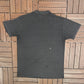 Boston Bruins Graphic Tee | Size X-Large | Vintage 1990s NHL Hockey Distressed Grey T-Shirt |