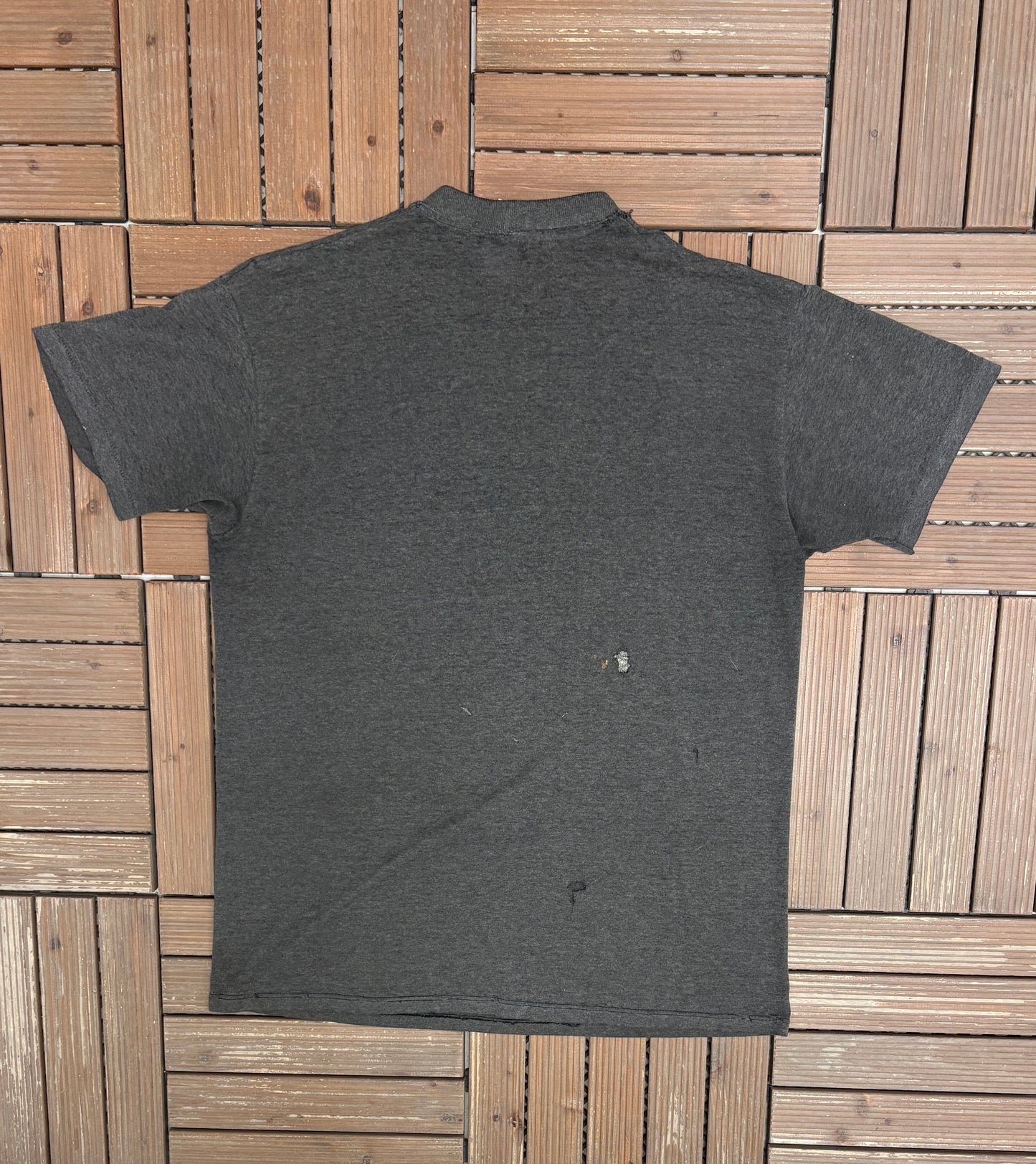 Boston Bruins Graphic Tee | Size X-Large | Vintage 1990s NHL Hockey Distressed Grey T-Shirt |