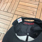Budweiser Racing Embroidered Graphic Hat | Snap Back | Vintage 1990s Promotional Black Cap |