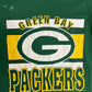 Green Bay Packers Graphic Tee | Size Medium | Vintage 1990s NFL Football Green T-Shirt |