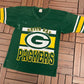 Green Bay Packers Graphic Tee | Size Medium | Vintage 1990s NFL Football Green T-Shirt |