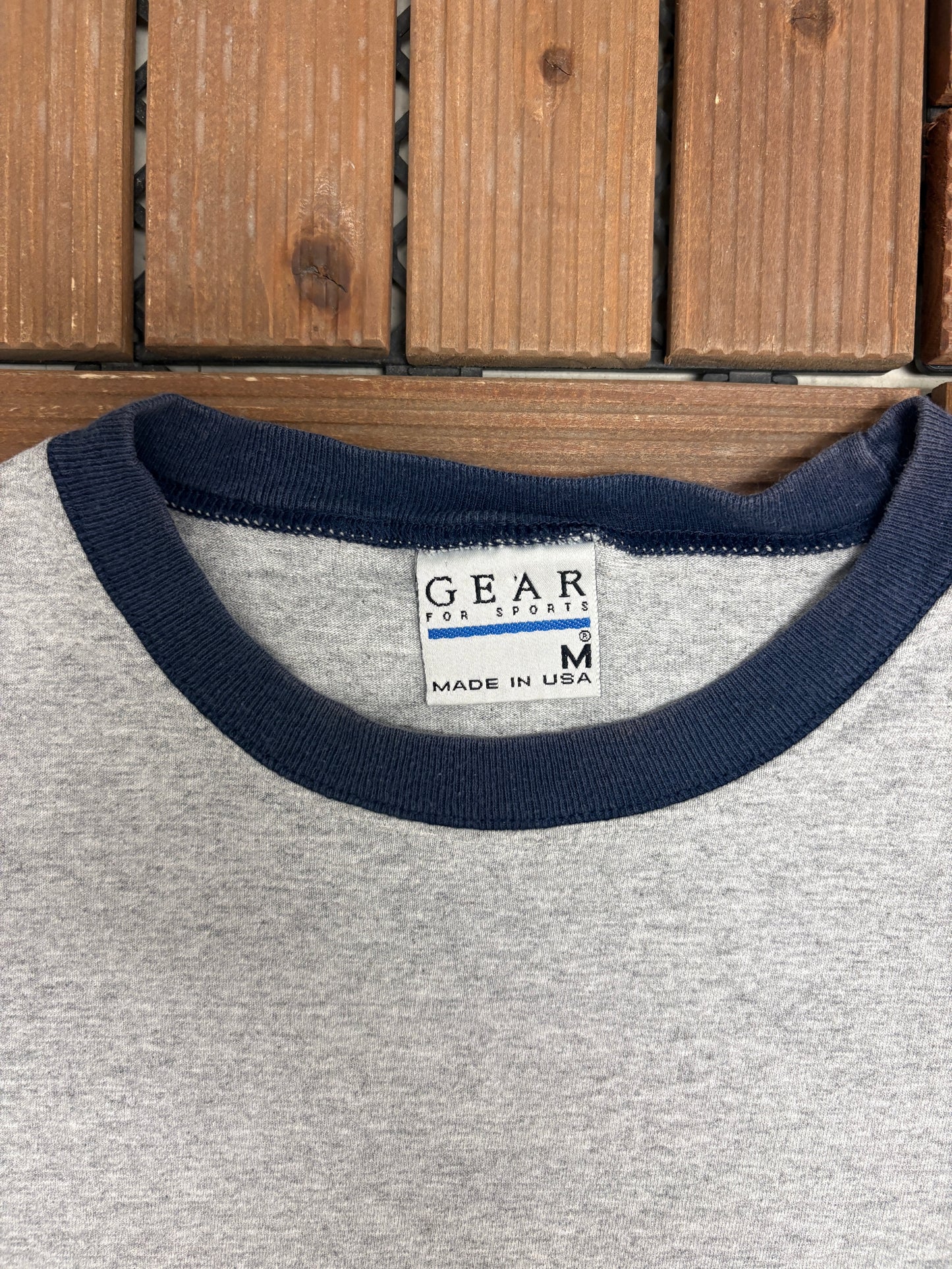 Harvard University Graphic Tee | Size Medium | Vintage 1990s College Grey T-Shirt |