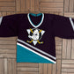 Anaheim Mighty Ducks Hockey Jersey | Size Small | Vintage 1990s CCM NHL Hockey Jersey |