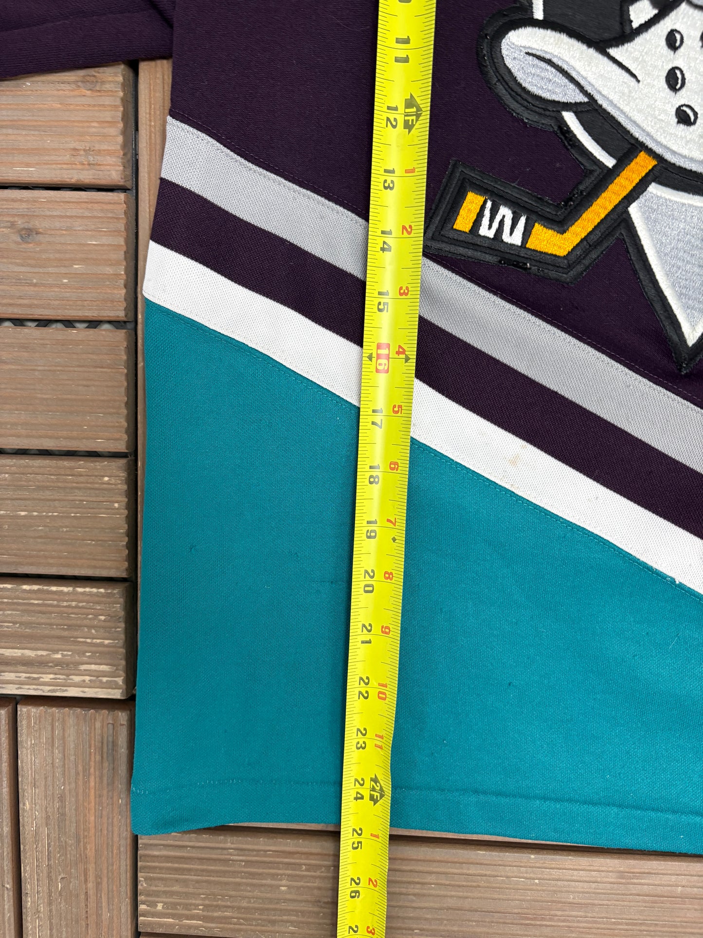 Anaheim Mighty Ducks Hockey Jersey | Size Small | Vintage 1990s CCM NHL Hockey Jersey |