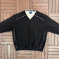 Callaway Golf Graphic Windbreaker | Size X-Large | Vintage 2000s Golf Black Windbreaker |