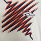 Denver Broncos Graphic Tee | Size Small | Vintage 1990s Starter NFL Football White T-Shirt |